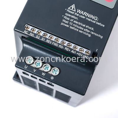 Three Phase 380v 0.75kw Variable Frequency Drive VFD Inverter 1hp From Chinese Factory