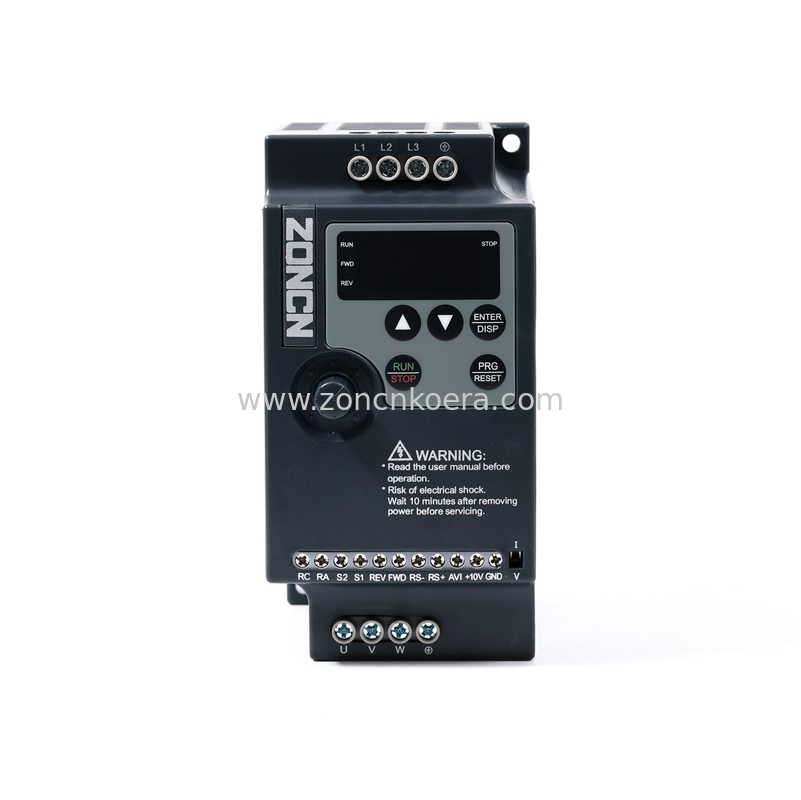 Small Size Inverter 220v Single Phase 3 Phase Output 0.75kw 1.5kw VFD Frequency Converter